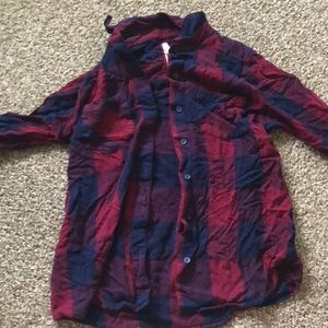 Flannel shirt! NWOT!
